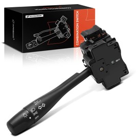 A-Premium Turn Signal Switch, Headlight Dimmer Parking Light Multifunction Switch Lever Compatible with Nissan Frontier 02-04, Maxima 97-99, Pathfinder 96-01, Sentra 00-06, Xterra 02-04, No Fog Light