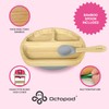 Abiie Octopod Bamboo Dish - Kids Plates for 4 months
