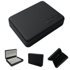 GC German Couture Stickbox Etui kompatibel mit IQOS ILUMA TEREA HEETS DELIA u. Lil Sticks Zubehör, schwarz