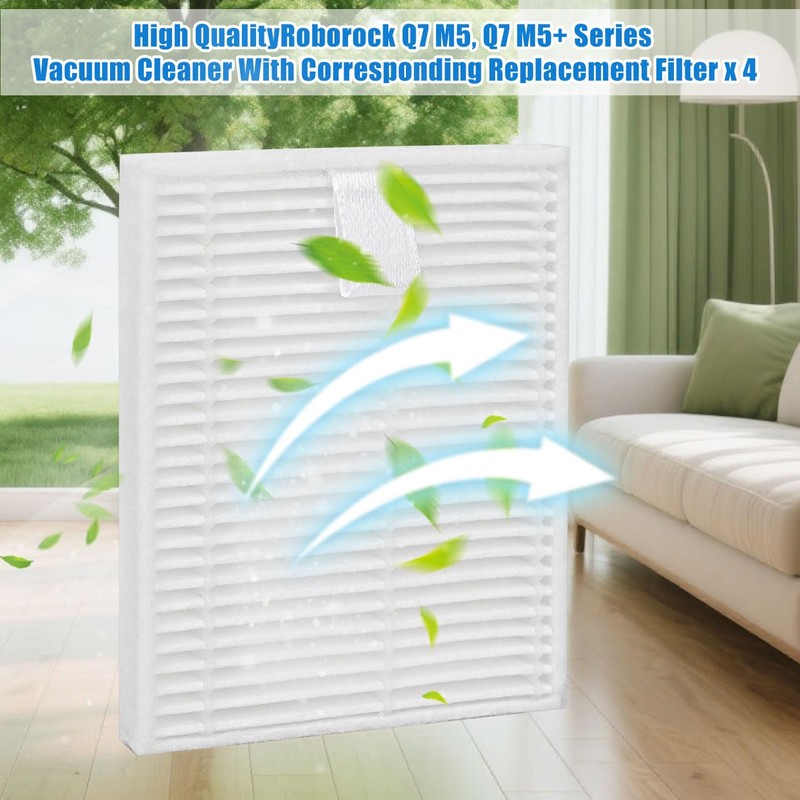 Replacement Filters for Roborock Q7 M5/ Q7 M5+/Q7 L5/Q7 L5+