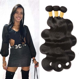 Human Hair Bundles Body Wave Bundles Human Hair 24 26 28 inch Weft Wet And Wavy Bundles Human Hair For Black Women Body Wave Bundles Human Hair