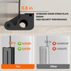 Tonitrui Home Security Door Reinforcement Lock for Front/Inward Swing Doors
