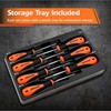 Dynamic 7 Piece Torx Screwdriver Set, Comfortable Handle, Precisely Sized