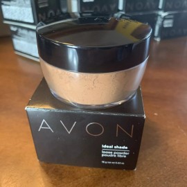 Avon Loose Powder Dark Ideal Shade Face Discontinued Contour