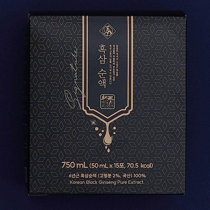 Cheonjemyeong 6-year-old black ginseng pure liquid signature 60 packets /