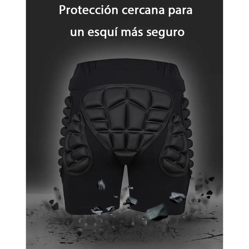 Protectore De Cadera Almohadillas Para Orejas De Goma Negro