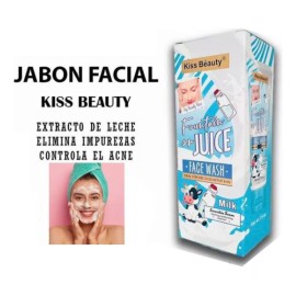 Kiss Beauty Jabón Espuma Limpiador Facial Desmaquillante 75ml