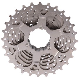10s Sprocket Freewheel Hollow Design Lightweight Super Abrasion Resistant Steel 8/9/10/11 Speed 11-28T Road Bike Freewheel Cassette Sprocket Bicycle Replacement Accessory (10S-11-28T)