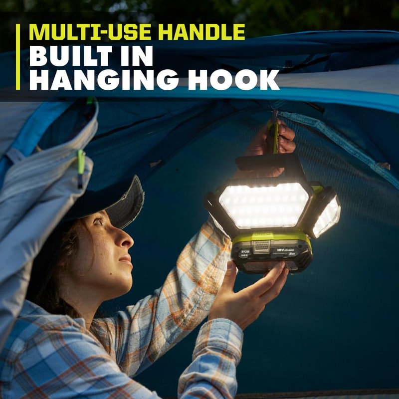 RYOBI ONE+ 18V Cordless 360° Work Camping Shop Light (Tool