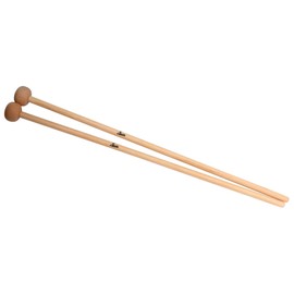 XDrum MG4 Glockenspielschlägel (Lieferung im Paar, Percussion, Ahorn Holz, Gesamtlänge: 38 cm, Kopfdurchmesser: 26 mm)