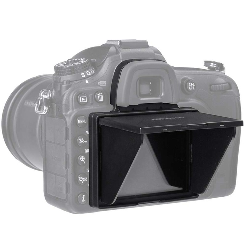 VBESTLIFE LCD Screen with Hinged Hood, LCD Screen Protector Up