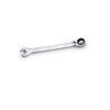 FLZOSPER 11/32-Inch SAE Reversible Geared Wrench,Box End Head 72-Tooth Reversible