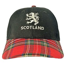 Thistle Products Royal Stewart Tartan Lion Rampant Scotland Baseball Cap
