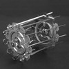 Stainless Steel Roaster Electric Oven Barbecue Skewers Needle Cage Set