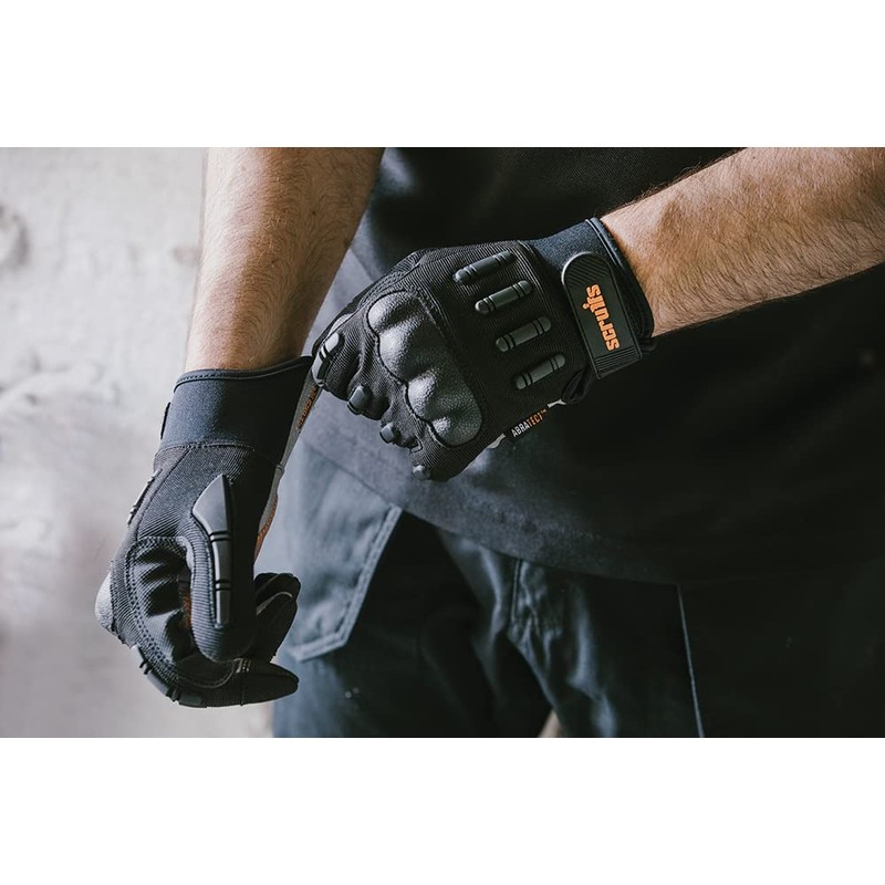 Scruffs Trade Shock Impact Gloves Black XL / 10 (T51007)
