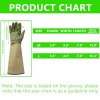 Yionaiyi Professional Rose Pruning Thorn Proof Gardening Gloves with Long