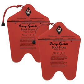 Covey Sports Ski and Snowboard Boot Horn with DuraSlip Technology - Essential Ski Boot Shoe Horn for Easy Boot Entry - USA Made Ski Boot Accessories & Snowboard Accessories Tool for Boots (Pack of 2)