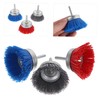 CIYODO 3pcs Polishing Wheel Brush for Furniture Grinding Removal and