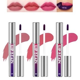 3 unidades de tinte de labios despegable, tinte de labios de larga duración, delineador de labios impermeable, delineador de labios que se despega, lá