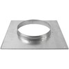 Duct Connector Flange - 8 Inch Ducting - Galvanized Steel