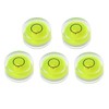 5pcs Round Bubble Level Mini Spirit Level Bullseye Level Measurement