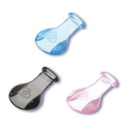 Landofgenie Adult Size Pacifier Teat Replacement Pacifier Nipple 3 Pack - Colorful Teat
