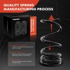 A-Premium 2Pcs Rear Suspension Coil Spring Set Compatible with Nissan