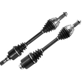 DTA DT1230123021 Front Driver and Passenger Side Premium CV Axles (New Drive Axle Assemblies - 2 pcs (Pair)) Fits 2010-2013 Mazda 3, 2.0L or 2.5L Manual Transmission Only