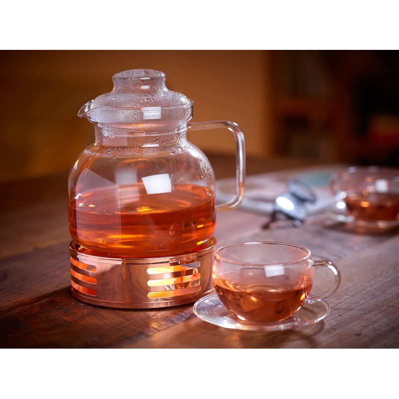 Echtwerk Tea warmer, stainless steel tea warmer, round tea and
