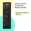 XRT500 Replacement Remote Control for Vizio TV M322I-B1 M43-C1 M422I-B1