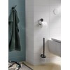 Emco Round Toilet Brush Set, Toilet Brush with Metal Holder