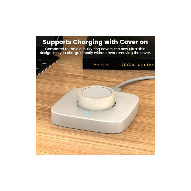 Ultra-Thin Silicone Cover for Oura Ring - 4 Pack