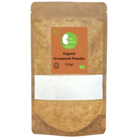 Organic Arrowroot Powder -Certified Organic- by Busy Beans Organic (500g)