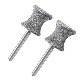 Diamond Rotary Nail Grinder Bits for Dog, 2PCS Diamond Dog Nail Grinder Head for Dremel,1/8" Replacement Grinder Wheel Pets Nail Grooming Tools for Medium Large Dogs