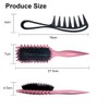 Curl Hair Brush, Hair Brush, Strands Comb, Wide Tooth Comb,