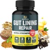 Gut Repair Supplement - 120 Capsules - L-Glutamine, Slippery Elm