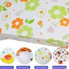5 Pack Disposable Plastic Tablecloths,Premium Rectangle Table Cover for Yard