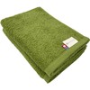 Imabari Towels, Rian Face Towels, Green, Set of 2, Fluffy,