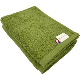 Imabari Towels, Rian Face Towels, Green, Set of 2, Fluffy, Soft, Brand, Highly Absorbent, Medium-Thick, Luxurious, Solid, Sweet Twist, Made in Japan