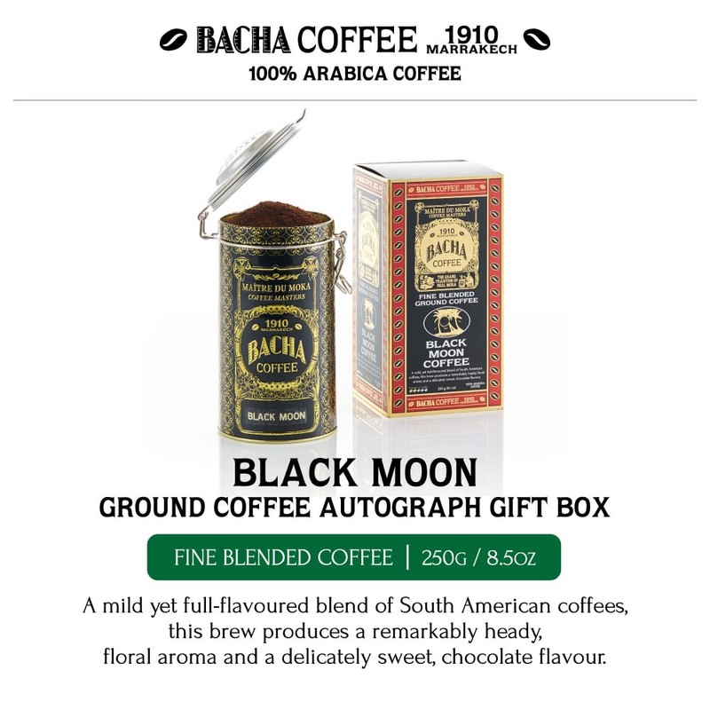 Bacha Coffee | Black Moon Fine Blended Coffee Autograph Collection,