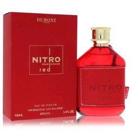 Nitro Red by Dumont Eau de Parfum Spray 3.4 oz 100 ml for Men New Sealed Box