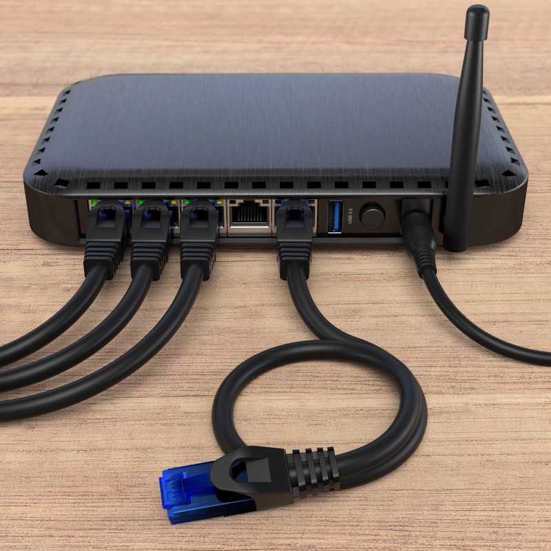 KabelDirekt – 1 Foot – Ethernet, Patch & Network Cable