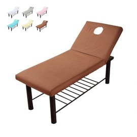 Massage Bed Cover Beauty Bed Cover Dustproof Elastic Beauty Salon Hotel Hole Treatment Room Sheet multipurpose blue