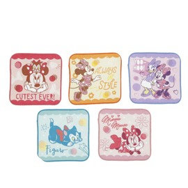 Marushin 2065041200 Minnie Mouse Ruffle Style Character Kindergarten Entrance Goods Preparation for Kindergarten Elementary School Girls Set of 5