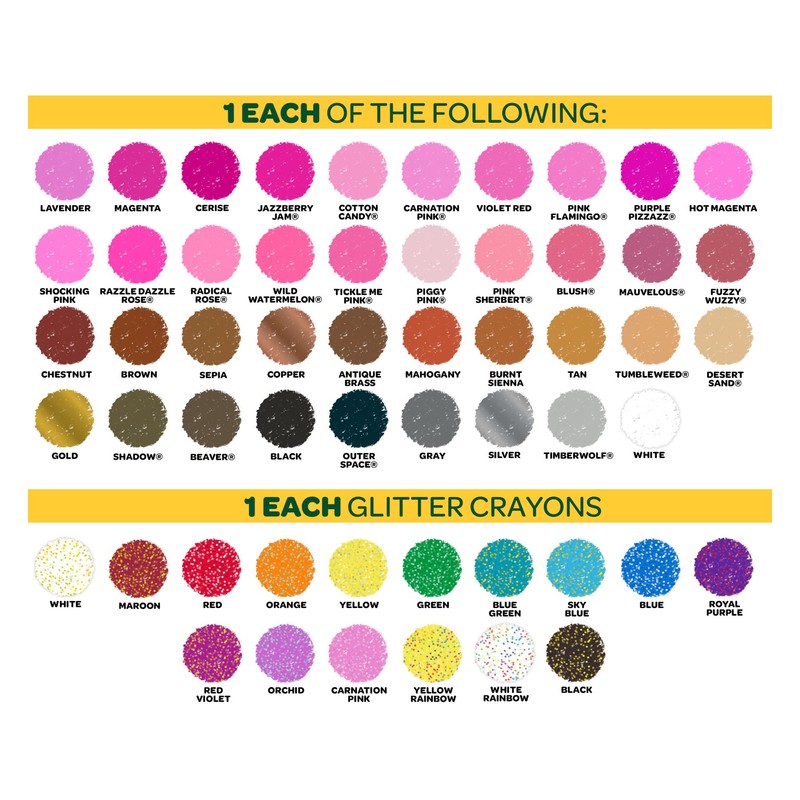 Crayola Ultimate Crayon Caddy with Lid and Sharpener, 152 Crayons