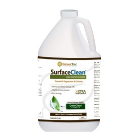 SurfaceClean Degreaser, Substrate Cleaner, Powerful Commercial Grade (1 Gal - Prof Grade)
