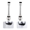 PUCIO Rompigetto Rubinetto Cucina, 2×lungo Prolunga, 360° Rubinetto Rotante Extender,