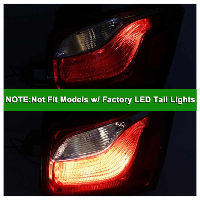 Lochnchn Halogen Tail Light Assembly Compatible with Chevy Equinox 2018