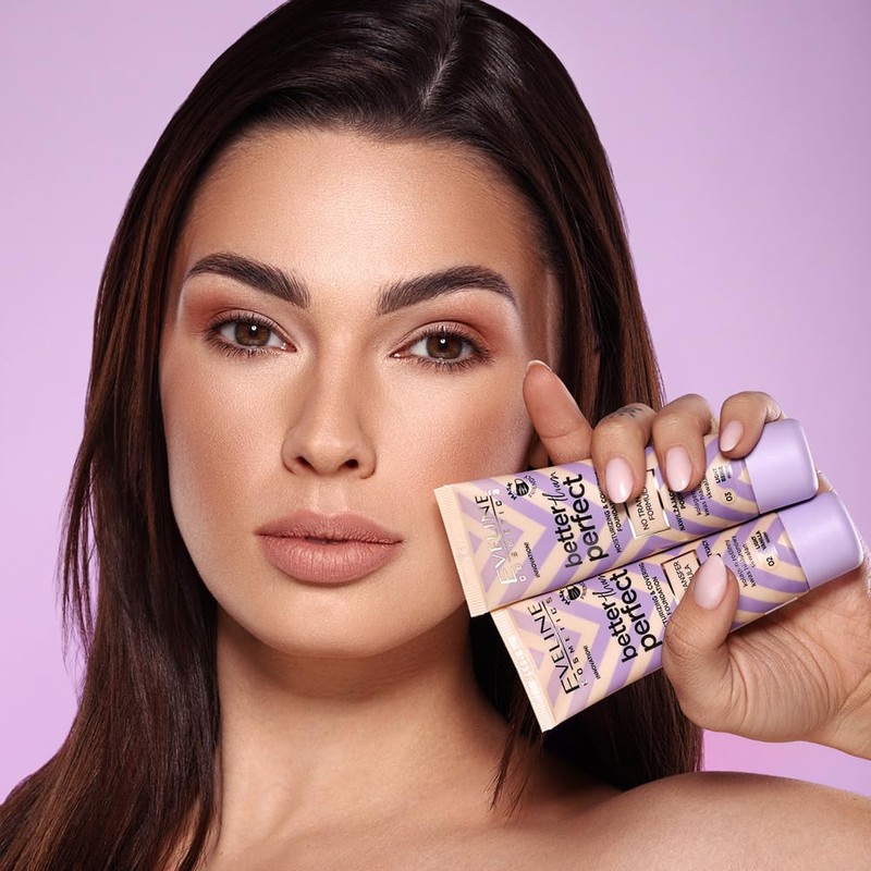EVELINE COSMETICS Better Than Perfect No Transfer Makeup Foundation 05