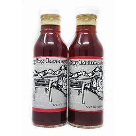2 Pack Cane Syrup Big Boy Locomotive Bottles Made In Georgia (12oz)